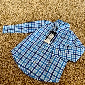 NWT 2T vineyard vine blue button down